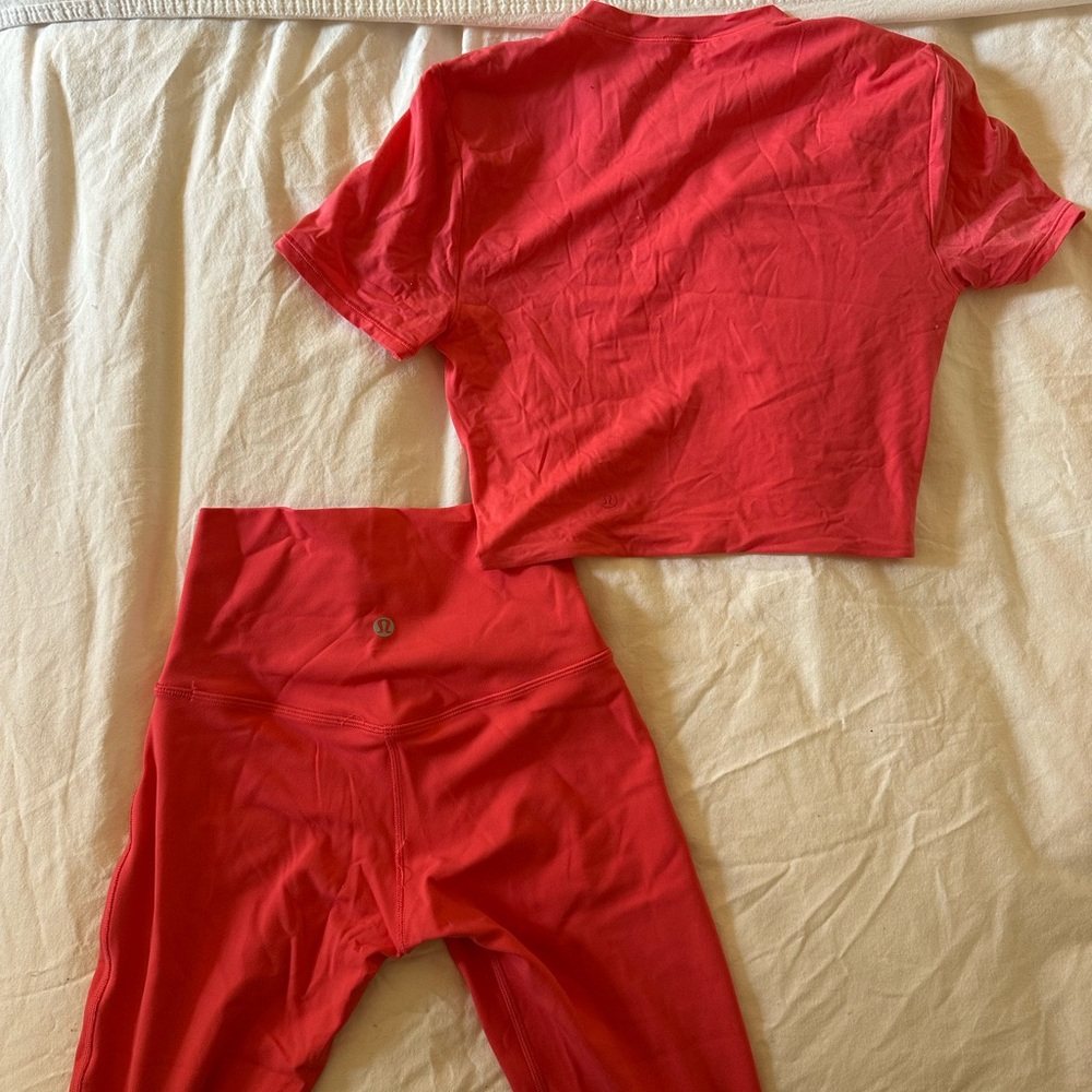 Pink Lululemon Matching Set - Picture 3 of 4